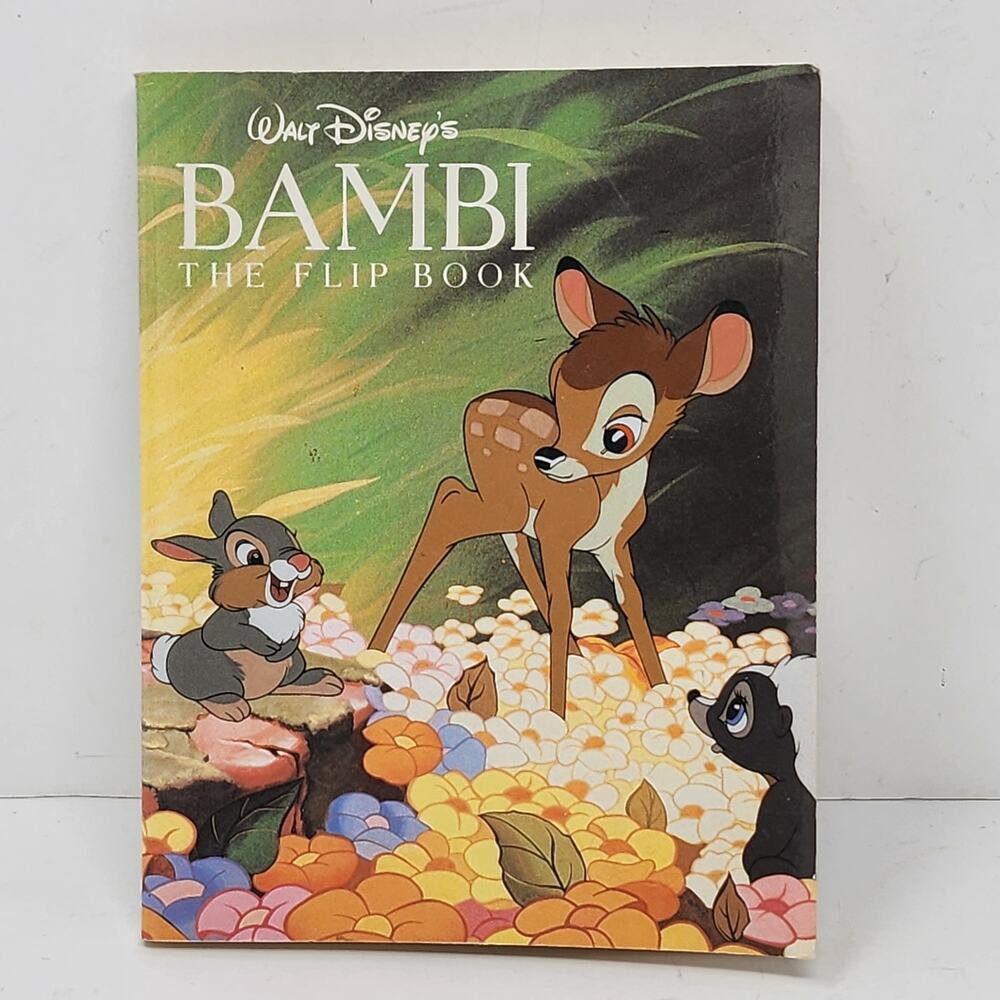 Board Book - Kids Book - Bambi Flip Book